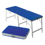 Portable Massage Table carat without headboard, LxWxH 189x60x70-79 cm