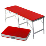 Portable Massage Table carat without headboard, LxWxH 189x60x70-79 cm