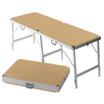 Portable Massage Table carat without headboard, LxWxH 189x60x70-79 cm