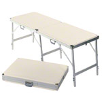 Portable Massage Table carat without headboard, LxWxH 189x60x70-79 cm