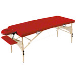 Portable massage table Optima, LxWxH 171x65x57-83 cm