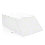 Positioning wedge with 2 flat leg recesses, L x W x H 75 x 42 x 22 cm