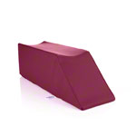 Positioning wedge with flat leg recess, L x W x H 75 x 20 x 22 cm
