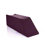 Positioning wedge with flat leg recess, L x W x H 75 x 20 x 22 cm