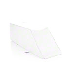 Positioning wedge with flat leg recess, L x W x H 75 x 20 x 22 cm