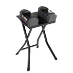 Power Block-Set 3-pcs., Dumbbell Sport 24, 1,5-11kg pair + folding stand