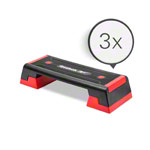 REEBOK Step professional, black-red