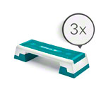 REEBOK Step professional, white-cyan