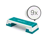 REEBOK Step professional, white-cyan