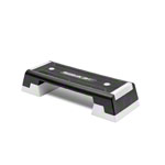 REEBOK Step semi-professional incl. DVD,  black-white