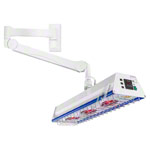 Red light emitters TGS Therm 3 wall model incl. dimmer