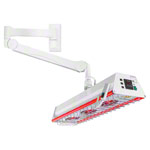 Red light emitters TGS Therm 3 wall model incl. dimmer