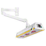 Red light emitters TGS Therm 3 wall model incl. dimmer