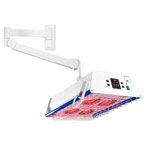 Red light emitters TGS Therm 4 wall model incl. dimmer