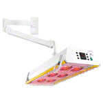 Red light emitters TGS Therm 6 wall model incl. dimmer