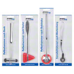 Reflex- and sensitivity diagnostics-set, 4-parts