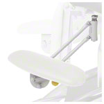 Rotatable armrests for Lojer treatment table Capre