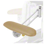 Rotatable armrests for Lojer treatment table Capre