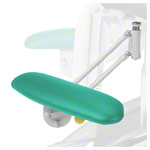 Rotatable armrests for Lojer treatment table Capre