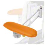 Rotatable armrests for Lojer treatment table Capre