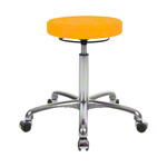 Rotatory stool exclusive with comfort padding and wheels