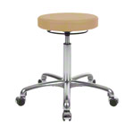 Rotatory stool exclusive with comfort padding and wheels