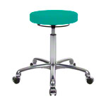 Rotatory stool exclusive with comfort padding and wheels