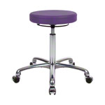 Rotatory stool exclusive with comfort padding and wheels