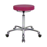 Rotatory stool exclusive with comfort padding and wheels