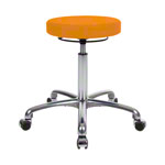 Rotatory stool exclusive with comfort padding and wheels