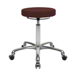Rotatory stool exclusive with comfort padding and wheels