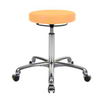 Rotatory stool exclusive with comfort padding and wheels