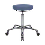 Rotatory stool exclusive with comfort padding and wheels