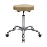 Rotatory stool exclusive with comfort padding and wheels