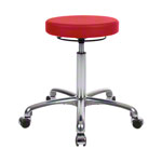 Rotatory stool exclusive with comfort padding and wheels