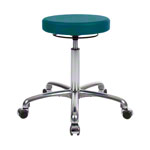 Rotatory stool exclusive with comfort padding and wheels