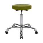 Rotatory stool exclusive with comfort padding and wheels