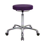 Rotatory stool exclusive with comfort padding and wheels