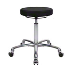 Rotatory stool exclusive with comfort padding and wheels