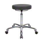 Rotatory stool exclusive with comfort padding and wheels