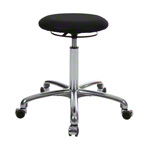 Rotatory stool exclusive with cushion and wheels