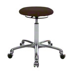 Rotatory stool exclusive with cushion and wheels
