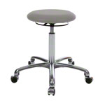 Rotatory stool exclusive with cushion and wheels