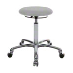 Rotatory stool exclusive with cushion and wheels