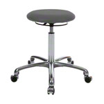 Rotatory stool exclusive with cushion and wheels