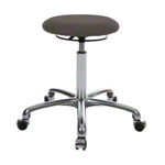 Rotatory stool exclusive with cushion and wheels