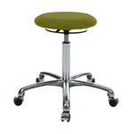 Rotatory stool exclusive with cushion and wheels