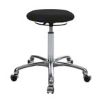 Rotatory stool exclusive with cushion and wheels