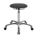 Rotatory stool exclusive with cushion and wheels