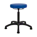 Rotatory stool standard with comfort cushion and glides